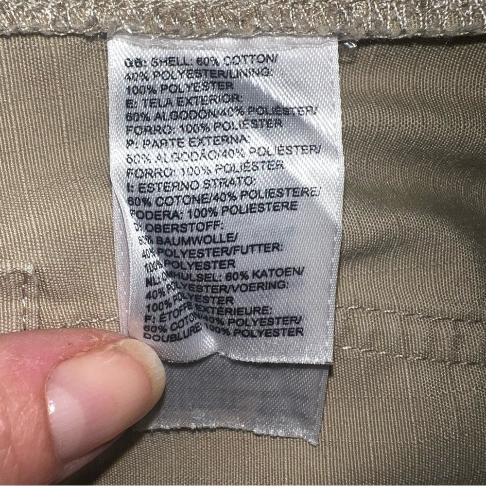 The North Face Men’s Khaki Cargo Hiking Shorts Size 34 - Picture 8 of 10